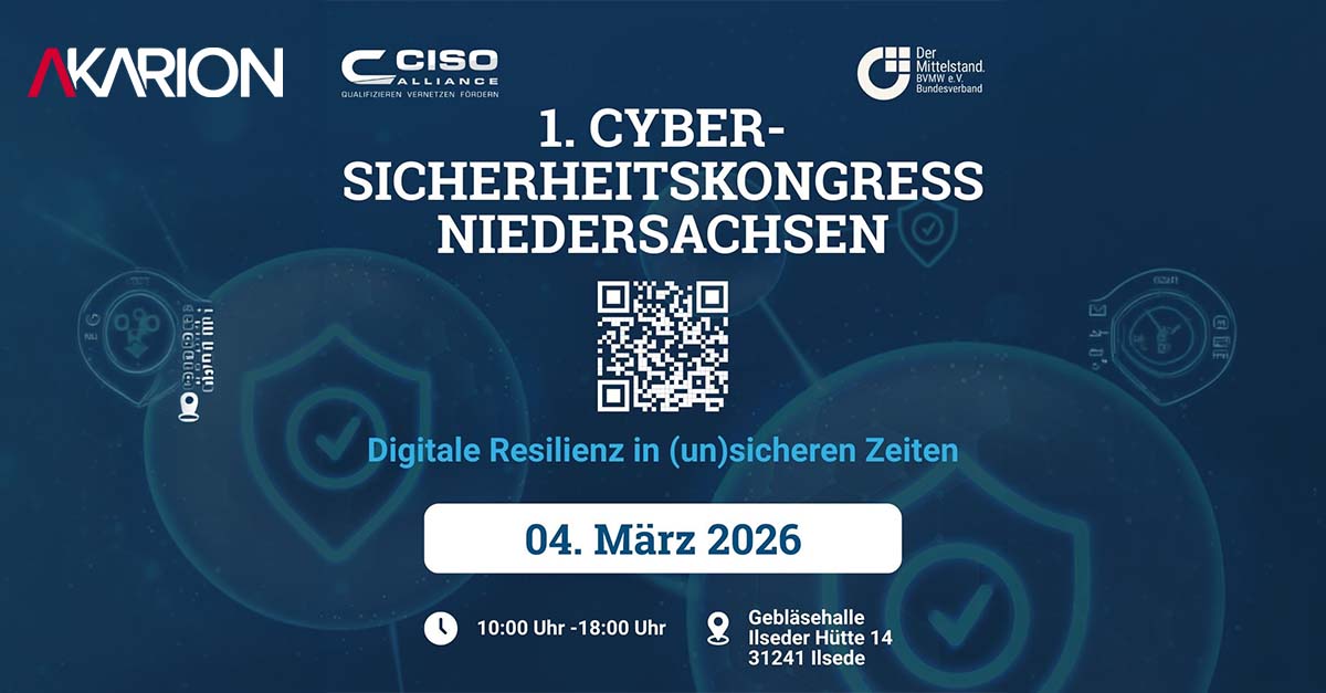 1. Cybersicherheitskonferenz Niedersachsen 2026
