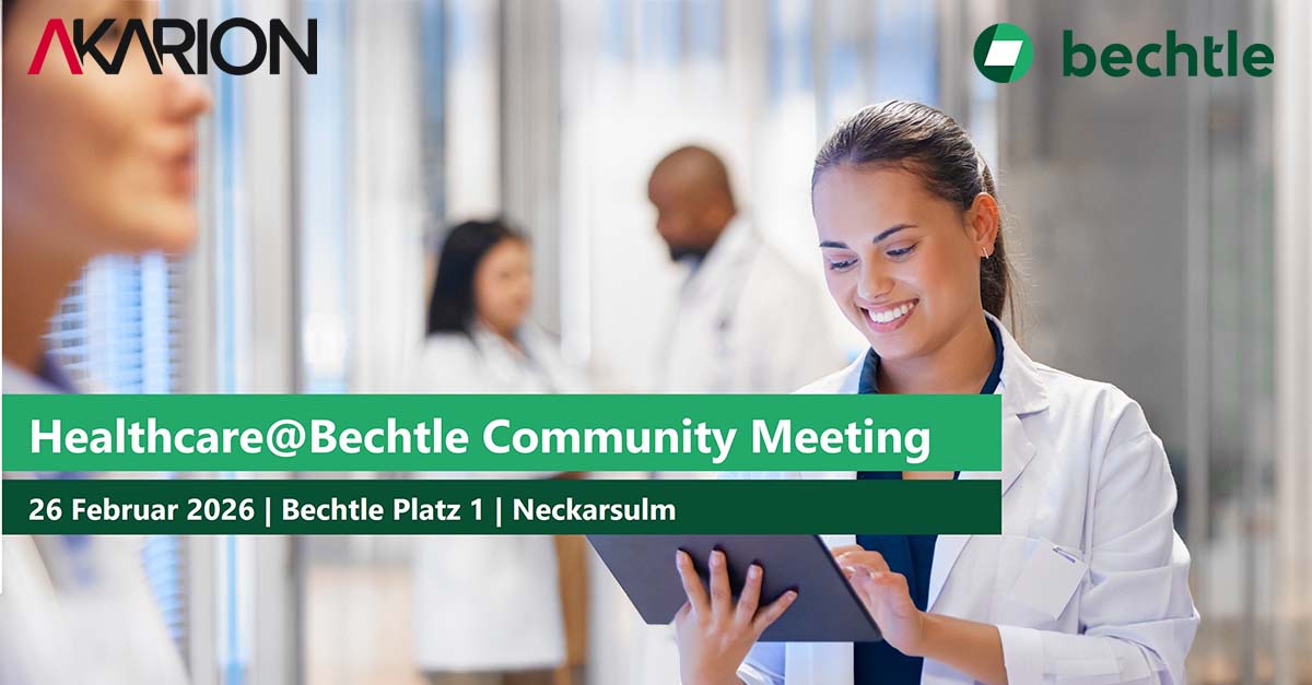 Bechtle Healthcare Community Meeting 2026