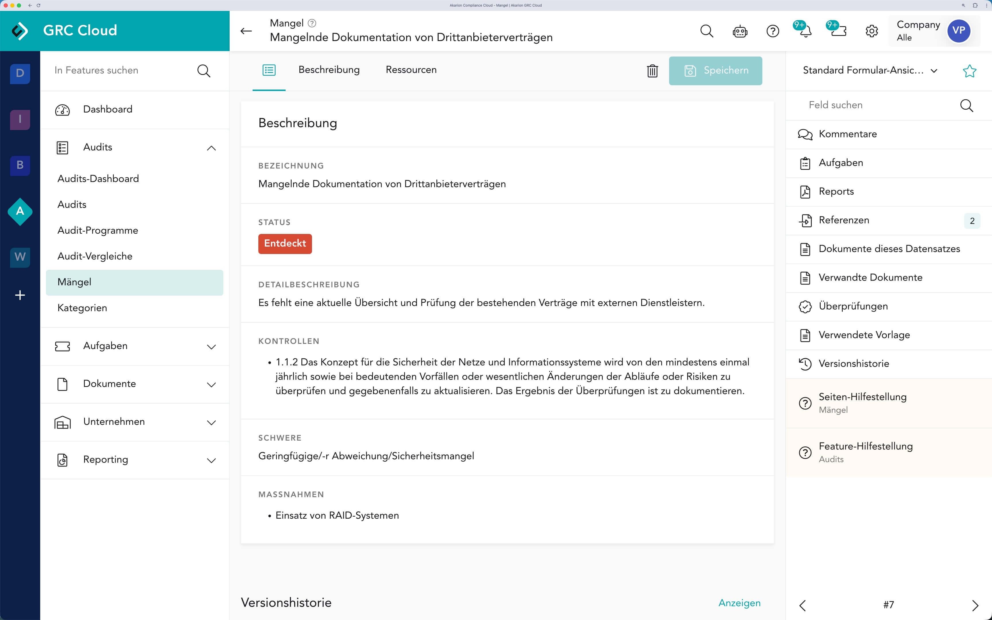 akarion-audit-mangel-1