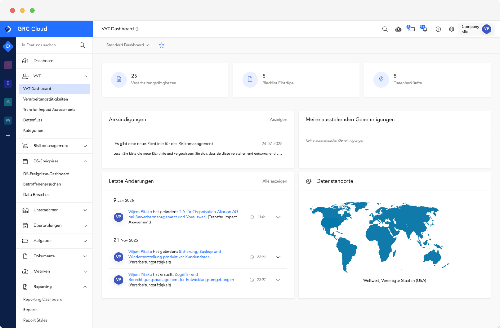 Akarion GRC Cloud — GEMDAT OÖ