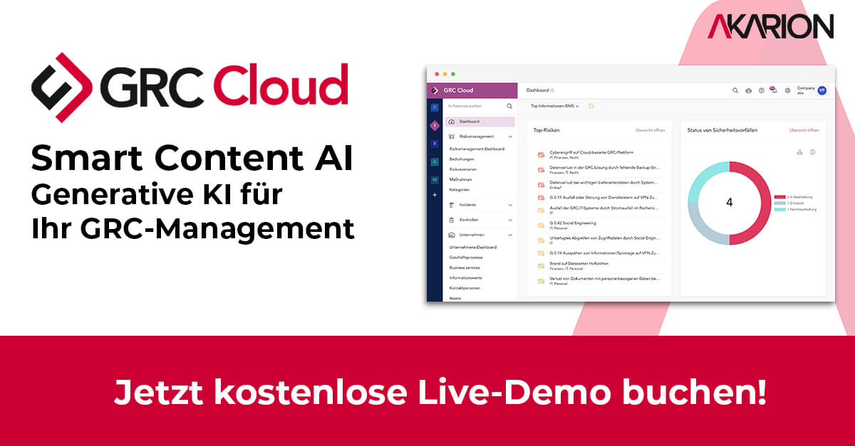 AKARION - Smart Content AI - GRC Management of the Future
